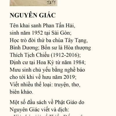 Từ Mặc Chiếu Tới Như Huyễn - Nguyên Giác