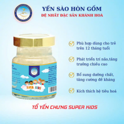[Combo 30 Hũ] Tổ Yến Chưng Cao Cấp Dành Cho Trẻ Em - Yến Sào Hòn Gốm Chính Hiệu Khánh Hoà - HGK NEST