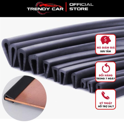 Gioăng ron cao su chữ U bảo vệ cạnh bo bọc cạnh tấm thép, kính, gỗ, máy móc thiết bị và cạnh cơ khí