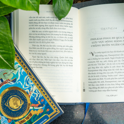 Sách - 80 ngày vòng quanh thế giới (Bìa mềm) - Đinh Tị Books