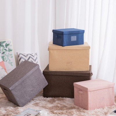 Hộp vải đựng đồ đa năng có nắp TD3a và TD3b – Túi vải Thụy Điển có nắp rời 34L sang trọng vải Oxford chính hãng