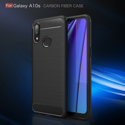Ốp lưng chống sốc cho Samsung Galaxy A10s hiệu Likgus (chuẩn quân đội, chống va đập, chống vân tay) - Hàng nhập khẩu