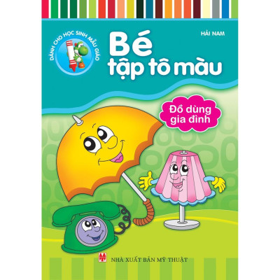 Sách: Combo Bé Tập Tô Màu Dành Cho Học Sinh Mẫu Giáo Túi 8 cuốn - Minh Long