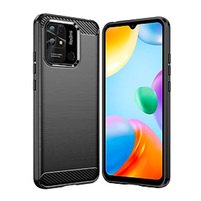 Ốp lưng dành cho Xiaomi Poco C40 chống sốc vân sợi cacbon - Hàng nhập khẩu