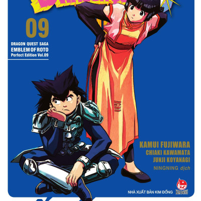 Dragon Quest - Dấu ấn Roto (Dragon Quest Saga Emblem of Roto) Perfect Edition - Tập 9 - Tặng Kèm Bookmark PVC