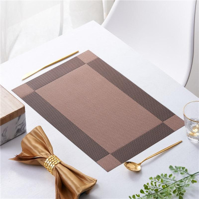 Combo 06 Tấm lót bàn ăn bằng nhựa PVC cao cấp - khăn chải bàn ăn lịch sự sạch sẽ trên bàn ăn