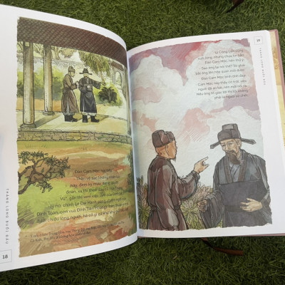 [Bộ LỊCH SỬ VIỆT NAM BẰNG TRANH] - BÌA CỨNG - IM MÀU TOÀN BỘ - NXB TRẺ - [Thăng Long buổi đầu] -