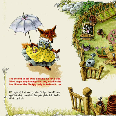 Những Câu Chuyện Thú Vị Giáo Dục Trẻ - Sự Quyến Rũ Của Cô Lợn Đen (Song Ngữ Anh - Việt)