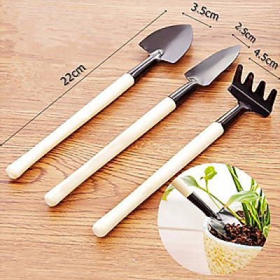 Bộ Dụng Cụ Làm Vườn Mini 3 Món