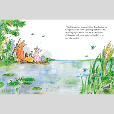 Tác Phẩm Kinh Điển Của Quentin Blake - Buổi Picnic Trên Hồ Của Gấu