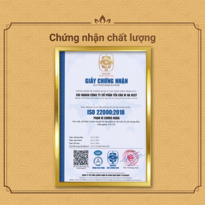 Yến Kiều Kids - Yến sào chưng sẵn cho trẻ nhỏ - Thành phần yến 30% -  Hỗ trợ tốt cho hệ tiêu hóa, hỗ trợ tốt cho sức khỏe