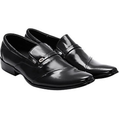 Giày Tây Nam Huy Hoàng HT7106 - Đen