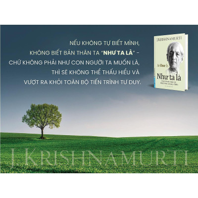 Sách - Như Ta Là - J.Krishnamurti