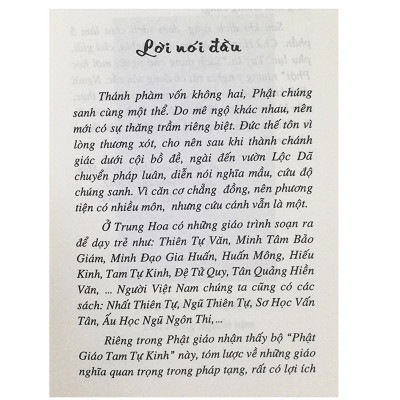 Sách - Phật Giáo Tam Tự Kinh - Chính Thông Book