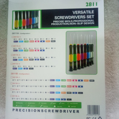 Bộ Vít đa năng 2811 dùng để mở điện thoại - Bộ vít đa năng 16 in 1 - Hàng chính hãng