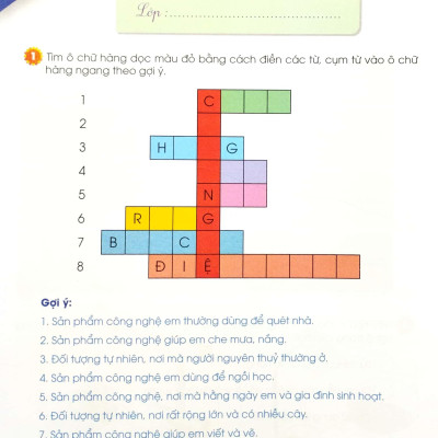 Phiếu Thực Hành Cuối Tuần Công Nghệ 3 (Cánh Diều)