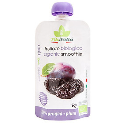 Sinh Tố Mận Hữu Cơ BioItalia (120g)