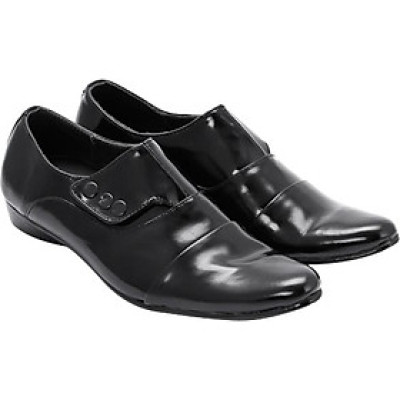 Giày Tây Nam Huy Hoàng HT7101 - Đen