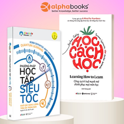 Combo Bí Quyết Để Học Nhanh Và Hiệu Quả : Học Cách Học - Learning How To Learn + Phương Pháp Học Tập Siêu Tốc