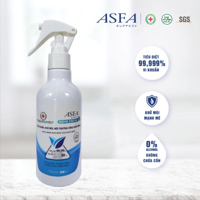 Bình Xịt kháng khuẩn, Khử Mùi Dành Cho Gia Đình_ Asfa Home Fresh 250m