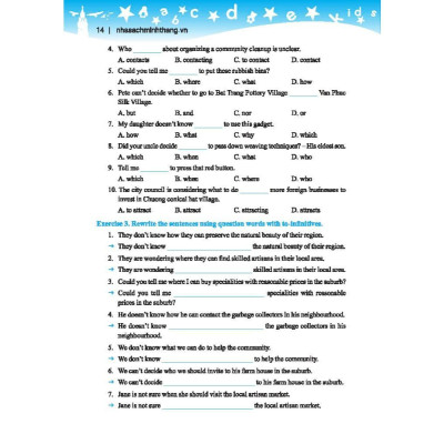 Sách - Global Success Bài Tập Tiếng Anh Lớp 9 - Có Đáp Án - Tập 1 - Minh Thắng
