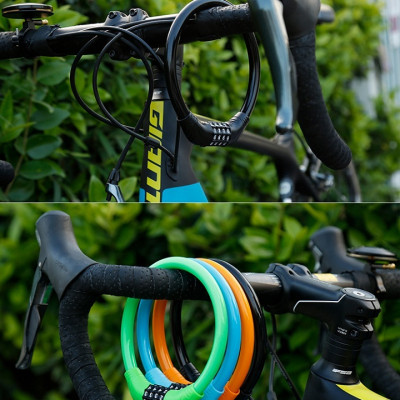 Khóa xe đạp xe máy chống trộm kết hợp mã số, khóa mật khẩu an toàn