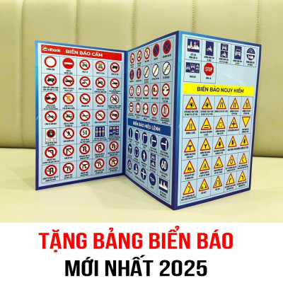 Sách 120 Câu Mô Phỏng Lái Xe Ô Tô Thi Đỗ Sau 5 Ngày Học, Tặng Kèm Tờ Biển Báo