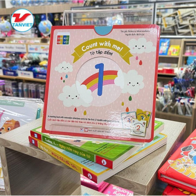 Sách - Count With Me - Tớ Tập Đếm - Song Ngữ Anh Việt - Tân Việt Books
