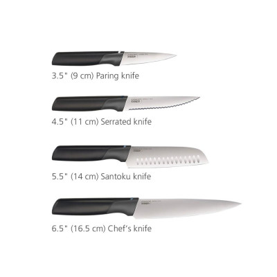 Bộ 8 dao thớt phân loại Joseph Joseph Folio Plus (Graphite) - 006278