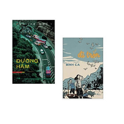 Combo 2 cuốn Tiểu Thuyết Hấp Dẫn: Đi Trốn+ Đường Hầm / Tặng Kèm Bookmark
