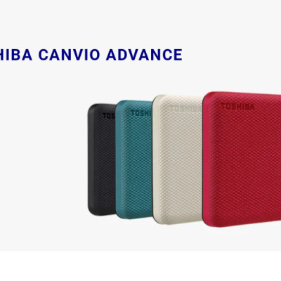 Ổ Cứng Di Động Toshiba 2TB Canvio Advance 2.5 inch USB 3.2 -  Hàng Chính Hãng 