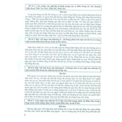 Sách - 199 Bài và đoạn văn hay lớp 10 ( Biên soạn theo chương trinh giáo dục phổ thông mới )