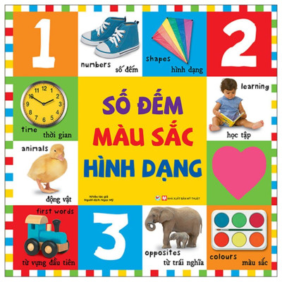 Sách - Từ Vựng Đầu Đời Của Bé - Combo 6 Cuốn - Tân Việt Books