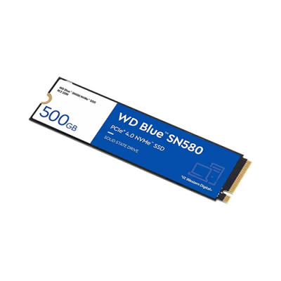 Ổ cứng SSD WD Blue SN580 500GB NVMe PCIe Gen4 x4 ( WDS500G3B0E ) - Hàng Chính Hãng