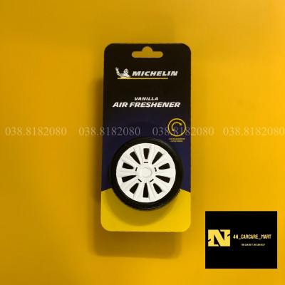 Sáp Thơm Ô Tô MICHELIN Khử Mùi Xe Hơi Cao Cấp - Michelin Organic Can Air Freshener (Hàng Chính Hãng) mùi hương pine