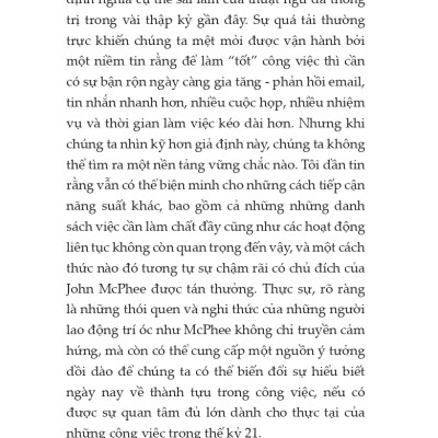 Năng suất nhanh và chậm
