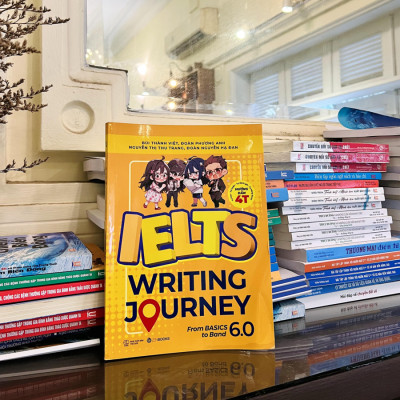 Bộ Sách Tiếng Anh Ielts Writing Journey (Tập 1,2) - Từ Cơ Bản Đến Band 8.0
