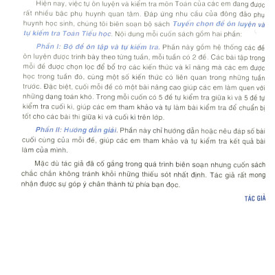Tuyển Chọn Đề Ôn Luyện Và Tự Kiểm Tra Toán 2