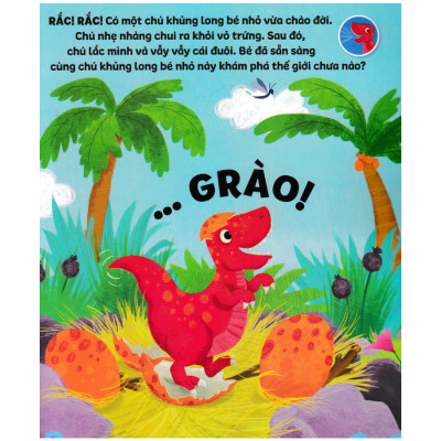 Những chú khủng long vui vẻ - Âm Thanh Vui Nhộn - Sách Âm Thanh Tân Việt