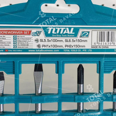 BỘ 4 TUA VÍT DẸP & BAKE TOTAL THT250604 - HÀNG CHÍNH HÃNG