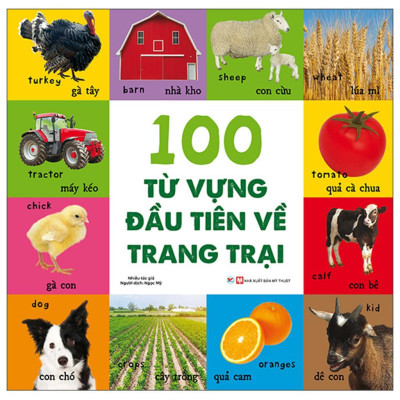 Sách - Từ Vựng Đầu Đời Của Bé - Combo 6 Cuốn - Tân Việt Books