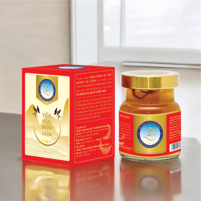 [Combo 12 Hũ] Tổ Yến Chưng Đông Trùng Hạ Thảo (Ăn Kiêng) - Yến Sào Hòn Gốm Chính Hiệu Khánh Hoà - HGK NEST 