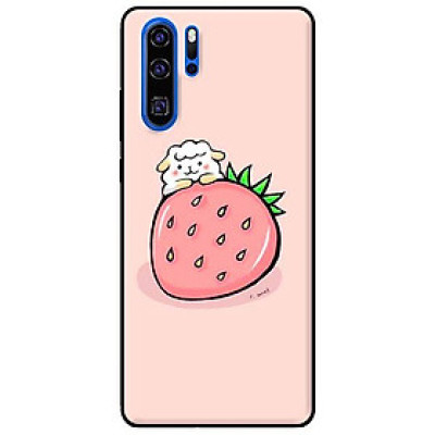 Ốp lưng in cho Huawei P30 Pro Cún Dâu - Hàng chính hãng
