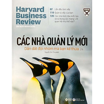 HBR Onpoint 2021: Các Nhà Quản Lý Mới