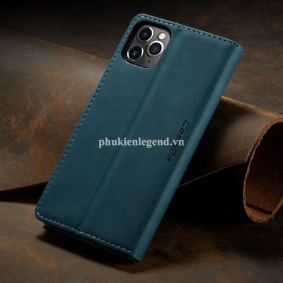 Bao da dạng ví dành cho iPhone 12, 12 Pro hiệu caseme chống sốc chống va đập bụi bẩn, có ngăn đựng tiền, đựng thẻ tiện dụng - Hàng chính hãng