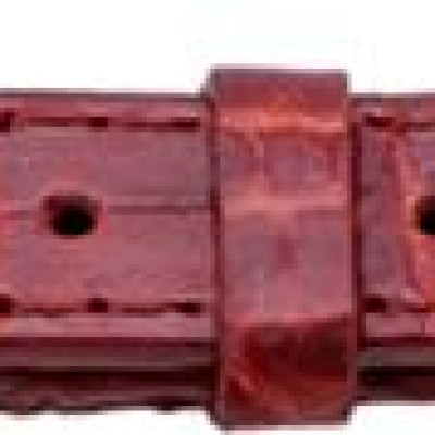 Dây Đồng Hồ Da Cá Sấu Size Nhỏ Huy Hoàng HT8227 - Nâu Đỏ