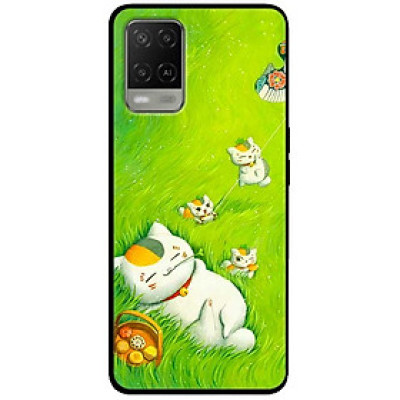 Ốp lưng cho Oppo A54 - A55 - A56 5G - A55s - A18 - A38 - A58 - Mèo Mẹ Con - Hàng Chính Hãng