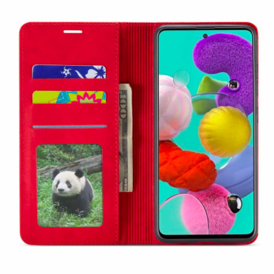 Bao da hãng Greencase dành cho Samsung Galaxy A32 4G dạng ví cao cấp - Hàng nhập khẩu