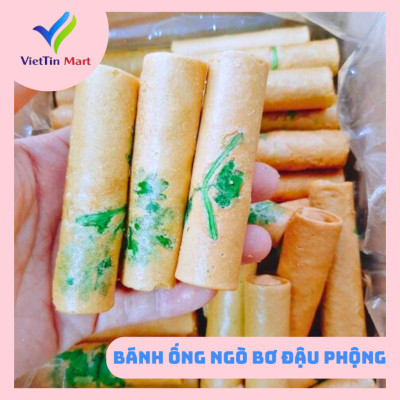 Bánh Ống Ngò nhân Đậu Phộng Viettin Mart 450G