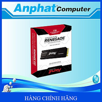 Ổ cứng SSD Kingston FURY Renegade 1TB NVMe PCIe Gen 4.0 Có Tản (SFYRSK/1000G) – Hàng Chính Hãng